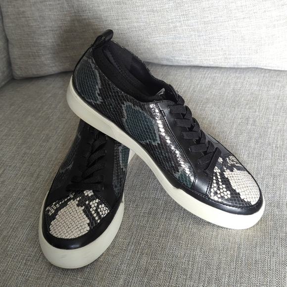 27 Edit Naturalizer Valarie Leather Snake Print Sneaker Shoes Women's Size 6.5M - Picture 16 of 16